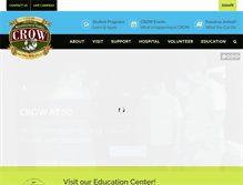 Tablet Screenshot of crowclinic.org